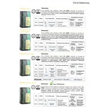 Ferragsil | Distribuidor de PRIMEFIX Colas e Argamassas Técnicas (Guia de Produtos)